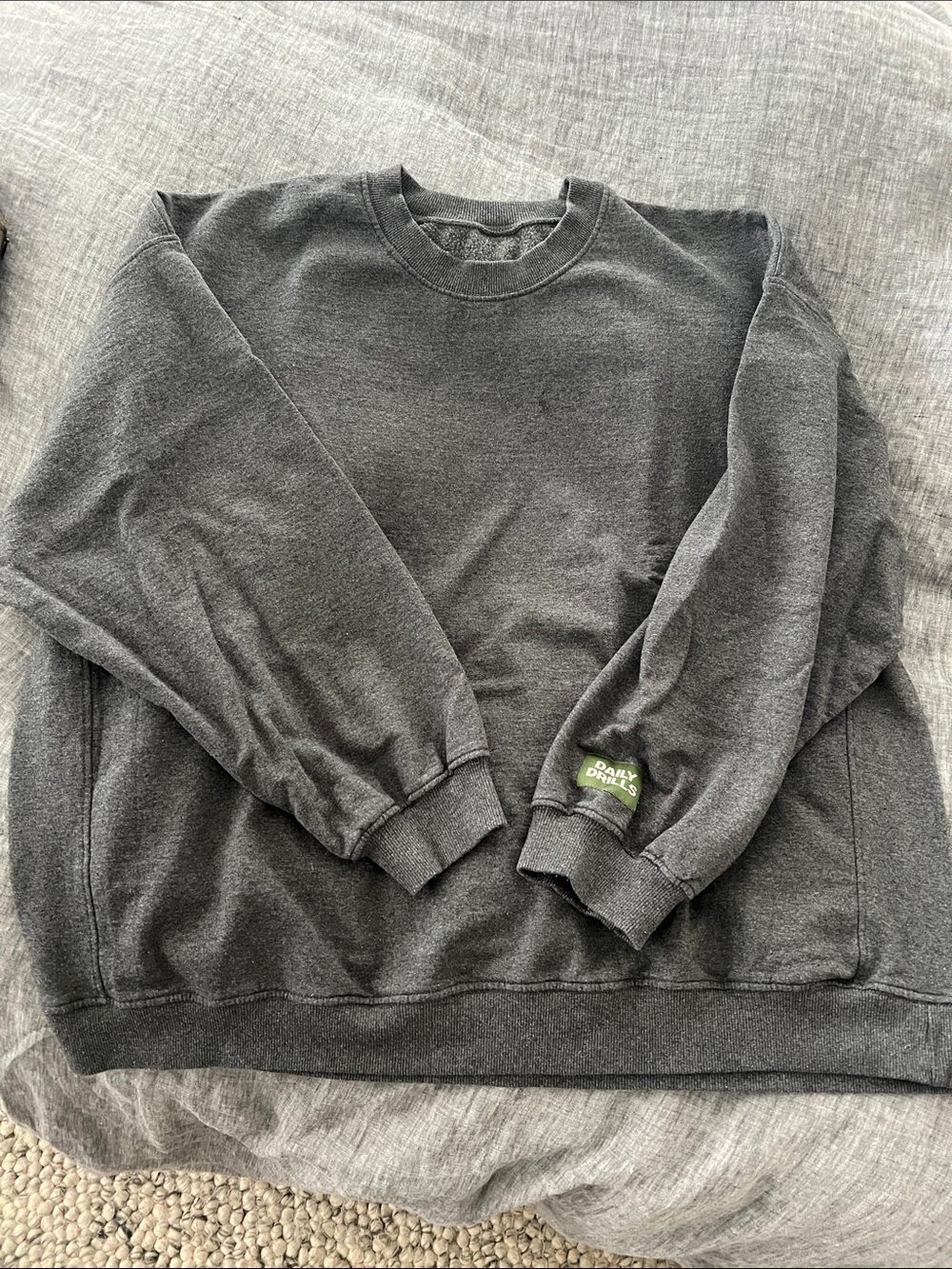 Daily Drills Oversized Fleece Sweatshirt